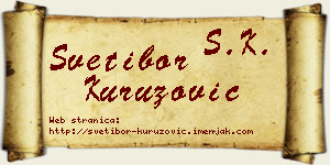 Svetibor Kuruzović vizit kartica